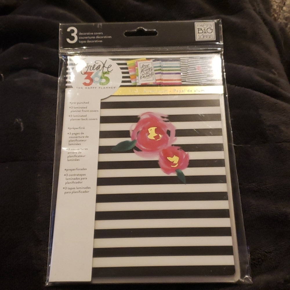 New 3 Pack Mini Happy Planner Covers
